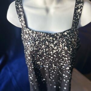 Inc sequined dressy tank top